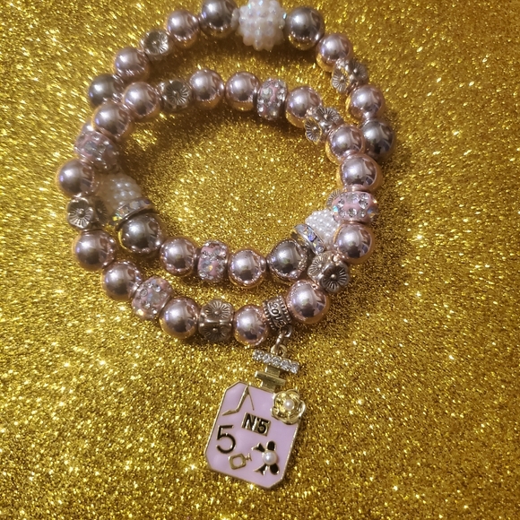 GORGEOUS DOUBLE-BRACELETS JUST IN TIME FOR MOM! ONE-OF-A-KIND!! - Picture 12 of 16